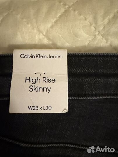 Джинсы calvin klein 28/30