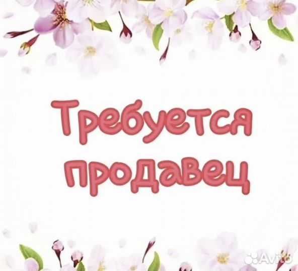 Продавец одежды