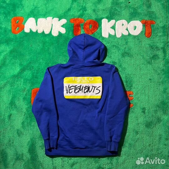 Vetements Кофта Оригинал