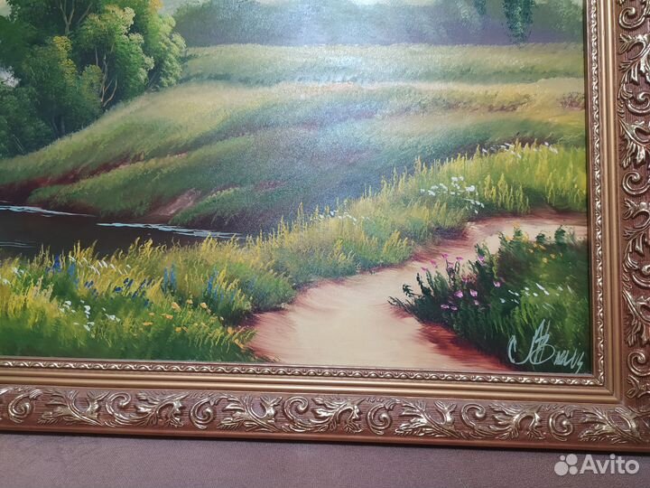 Картина маслом 130х70