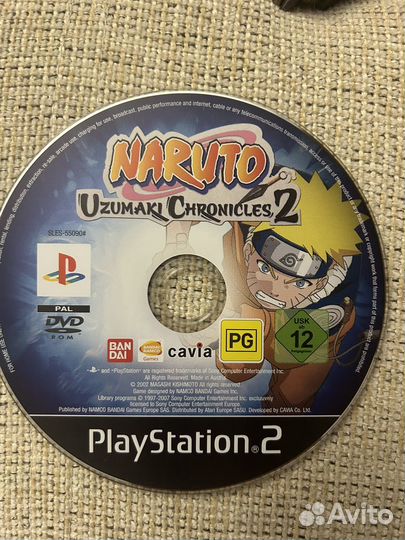 Naruto uzumaki 2 ps2