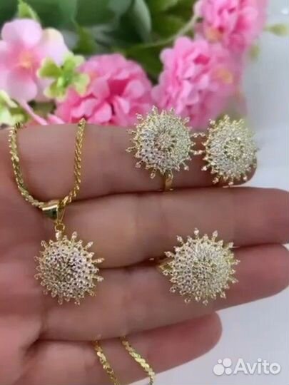 Комплект серебро 925