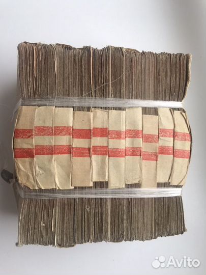 Банкноты 10 рублей 1961 г