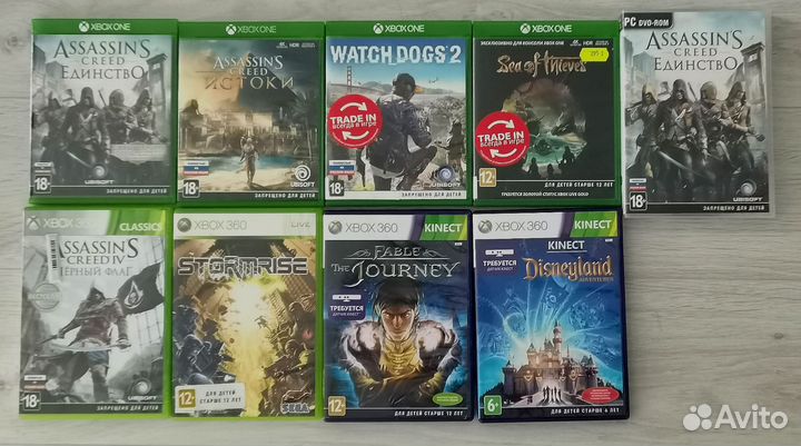 Игры на xbox one, xbox 360, xbox 360 kinect