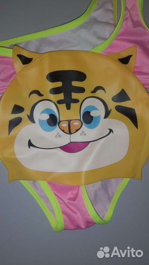 Купальник, шапочка, очки новые