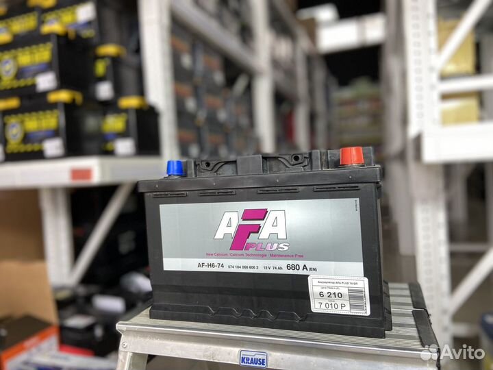 Аккумулятор Afa Plus 74ah 680a