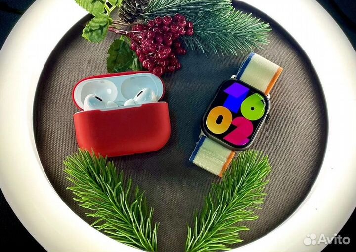 Набор (AirPods Pro 2 + Apple Watch 9 45mm)