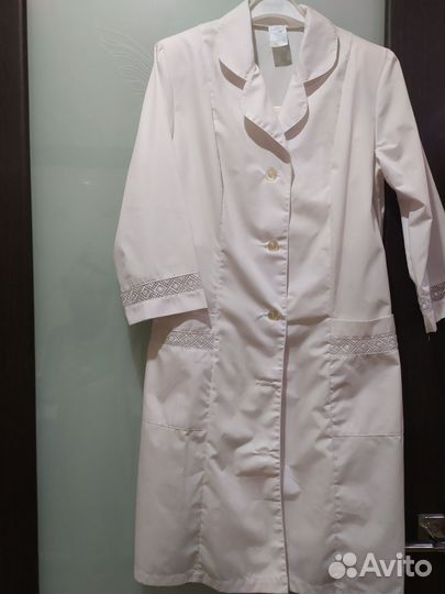 Белый медицинский халат 42 р