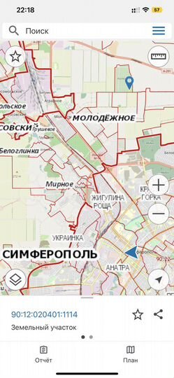 Участок 5,08 га (СНТ, ДНП)