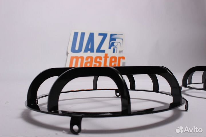 Защита фонарей фар УАЗ Буханка, Хантер, 452, 469