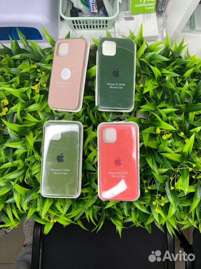 Чехол силиконовый Silicone Case iPhone 12 / 12 Pro