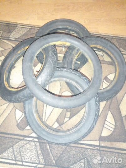 Самокат детский бу с большими колесами