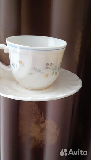 Сервиз Прованс фарфоровый кофейный Франция новый
