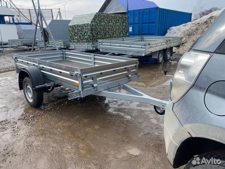 Прицеп оцинкованный мзса 2453*1231 мм