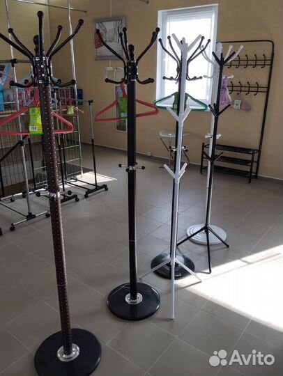 Новая Вешалка стойка напольная с крючками