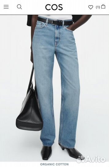 COS джинсы новые