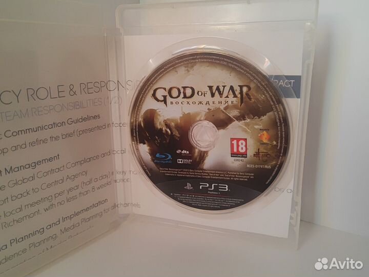God of war восхождение ps3