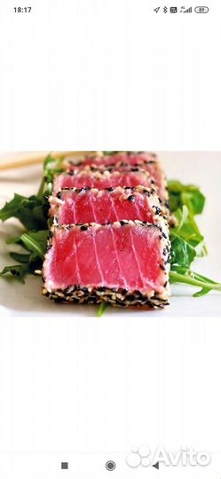Стейк тунца