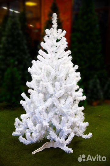 Ель искуственная белая новая