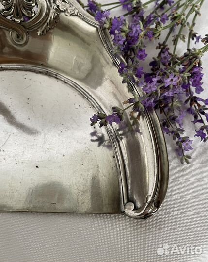 Антикварный набор совочков для крошек