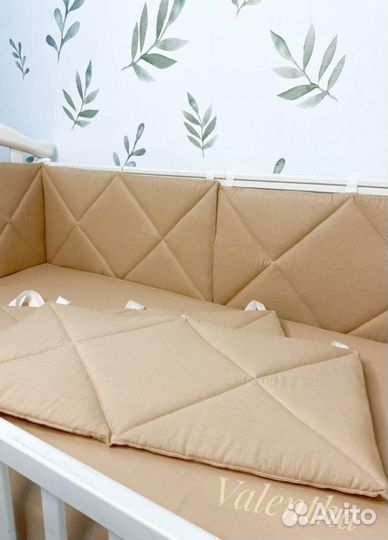 Бортики в кровать для новорожденных