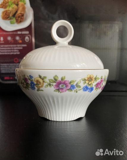 Сахарница фарфор гдр, Jlmenau, 70-е г