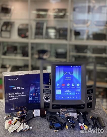 Штатная магнитола Infiniti Fx35 06-09 Tesla 3-32