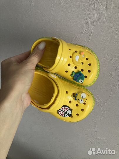 Сабо резиновые детские эва crocs