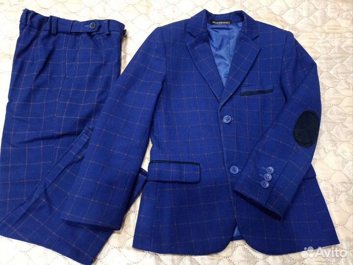 Костюм тройка для мальчика рост 116-122