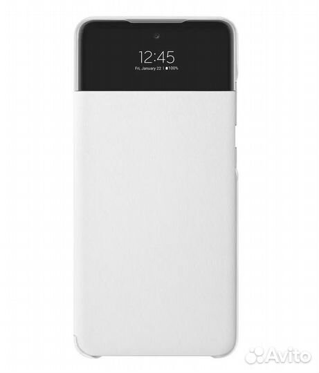Оригинал SMART S-View Чехол для Samsung A52 белый