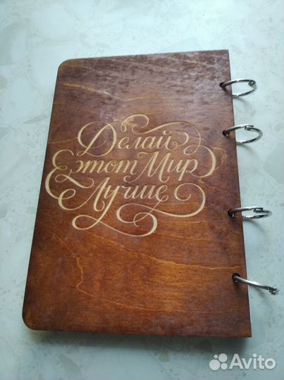Блокнот из дерева