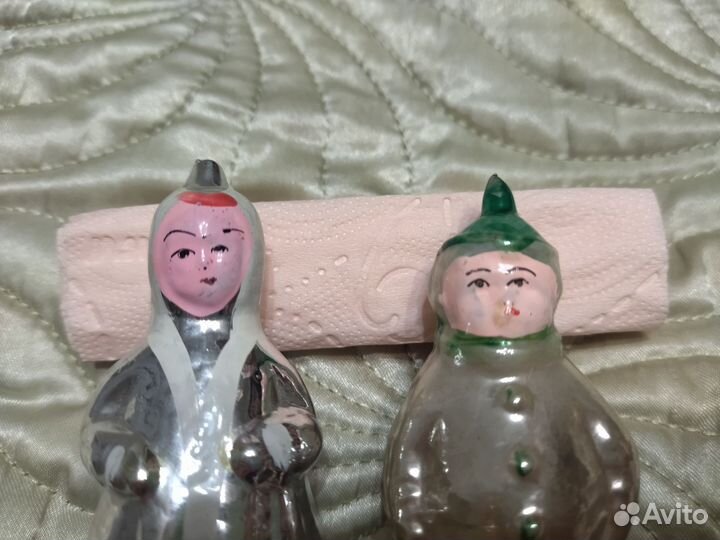 Ёлочные игрушки СССР Герда, Кай