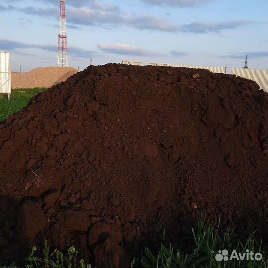 Плодородный грунт чернозем
