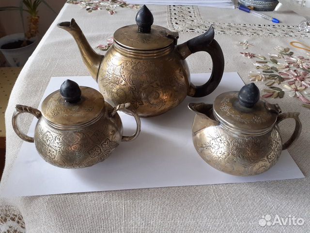 Мельхиоровая посуда СССР