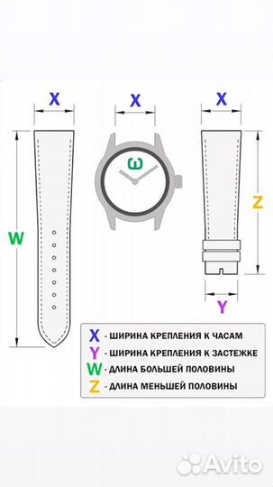 Ремешок для часов Hublot 22*20 big bang оригинал