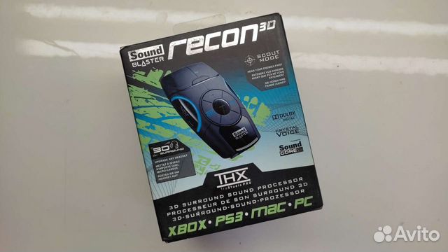 Внешняя звуковая карта Recon 3D USB