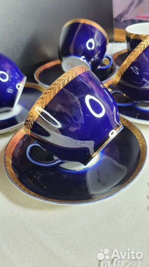 Чайный сервиз кобальт лфз
