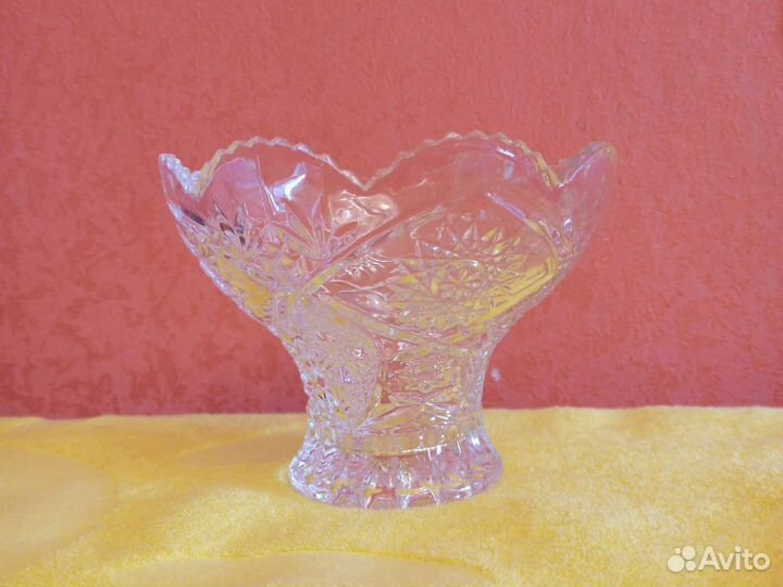 Конфетница стекло новая