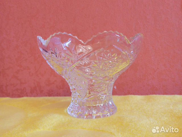 Конфетница стекло новая