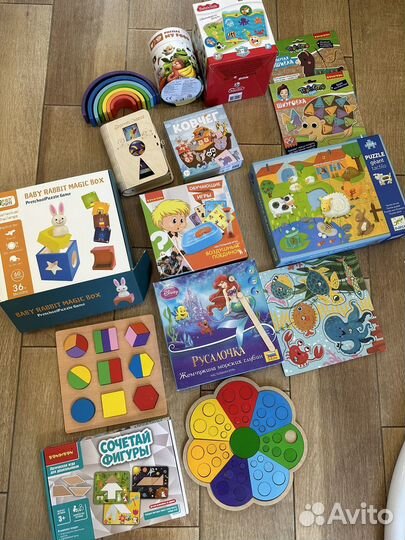 Детские развивающие игрушки
