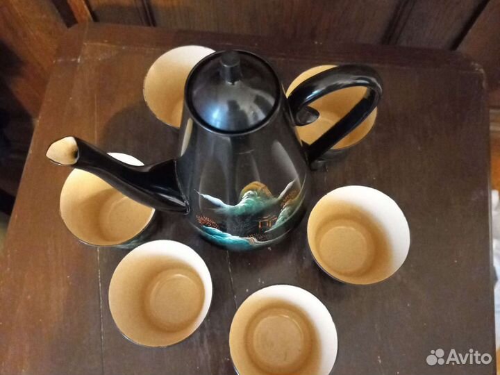 Лаковый сервиз Китай 70-е