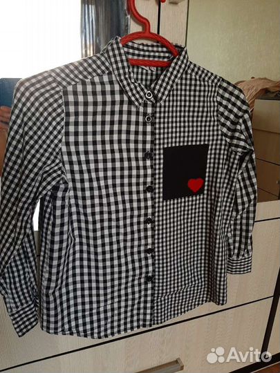 Рубашка для девочки 134