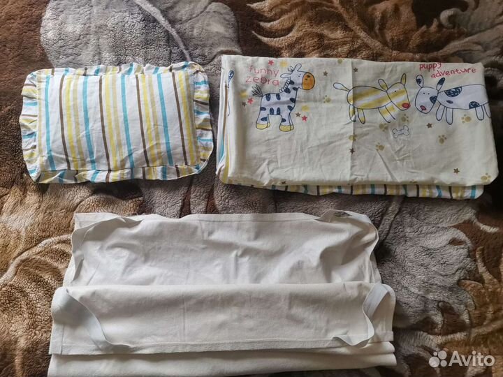 Бортики в кроватку