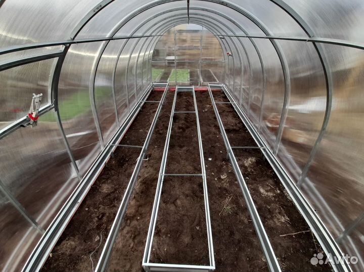 Комплекты оцинкованных грядок в теплицу