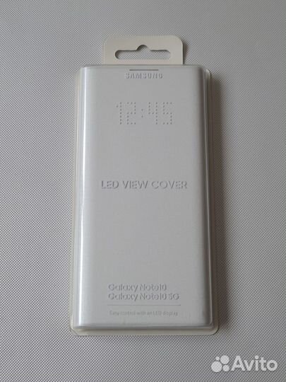 Чехол LED View Cover на Samsung Note 10 оригинал