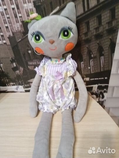 Мягкая игрушка кошка