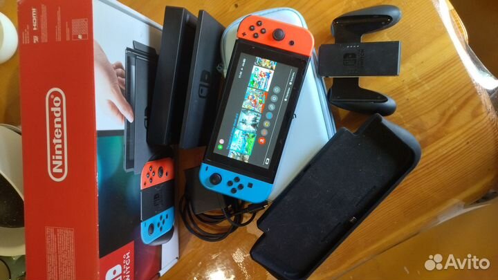 Nintendo switch прошитая 32+64гб