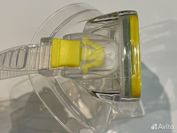 Комплект маска и трубка AquaLung Cozumel Pro жёлты