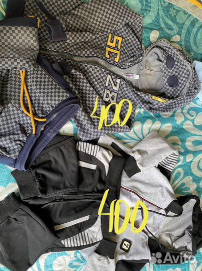 4 костюма на мальчика 110 размер