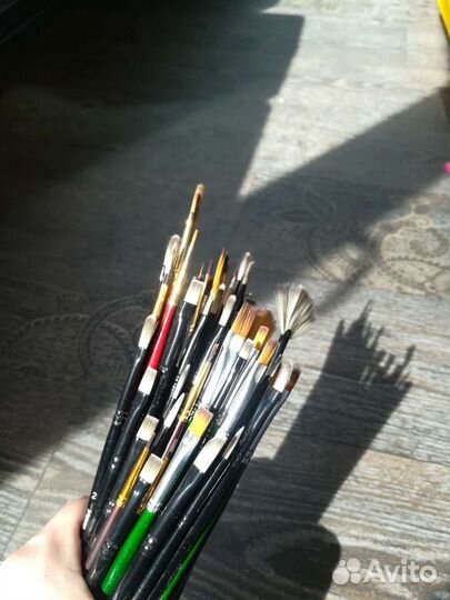 Кисти синтетика новые